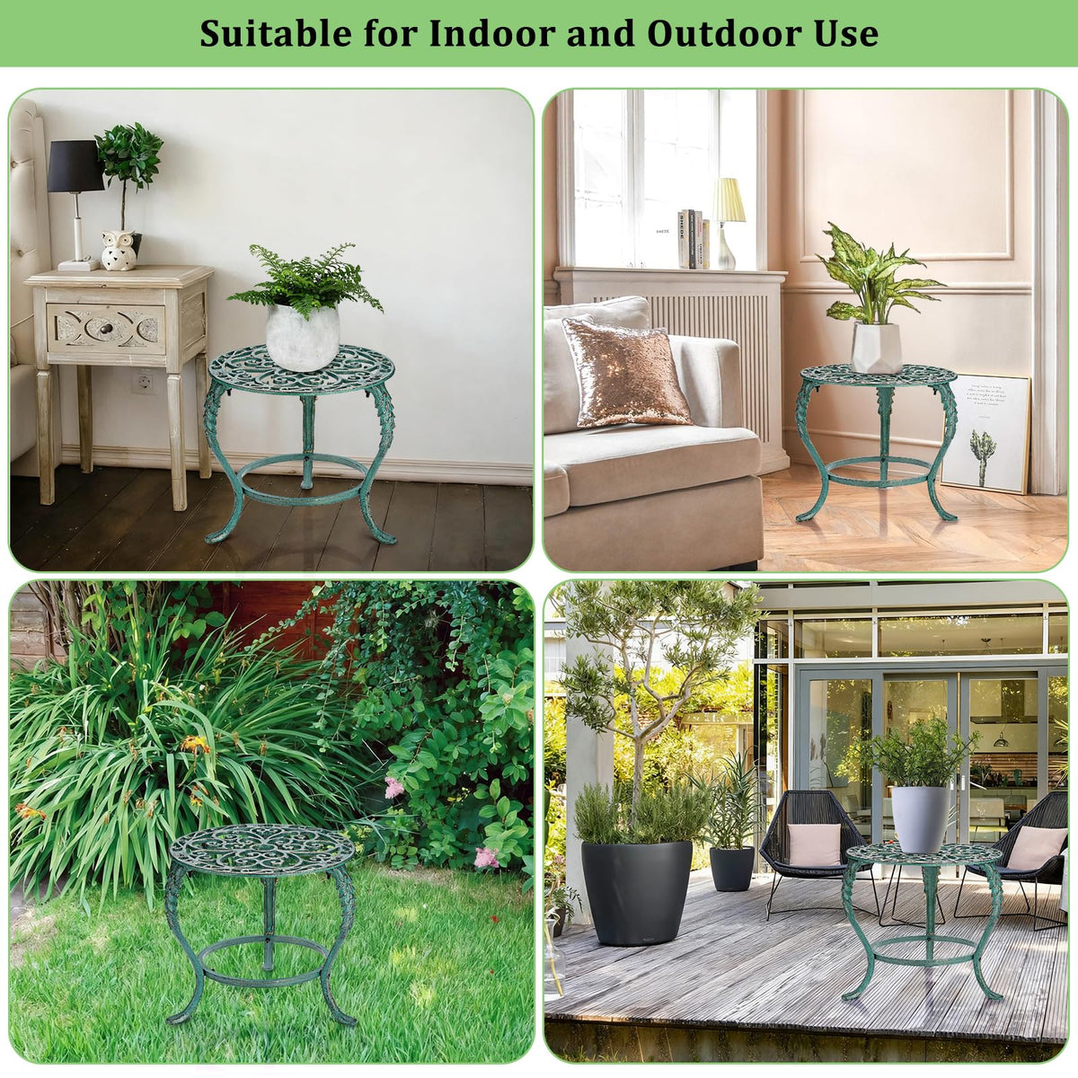 OwnMy plant stand indoors and outdoors with solid capacity