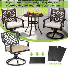 OwnMy easy-installation-spring-plates simplify DIY chair repair.