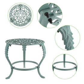 OwnMy large-plant display stand supporting heavy pots with high stability.