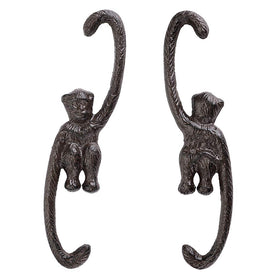 OwnMy monkey hooks 8-inch front view showcases double-hook design for versatile hanging.