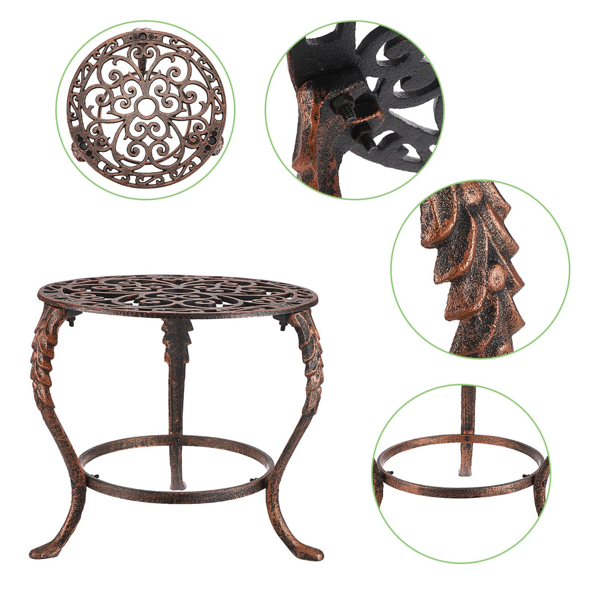 OwnMy retro-patterned bracket design adds vintage charm to living rooms.
