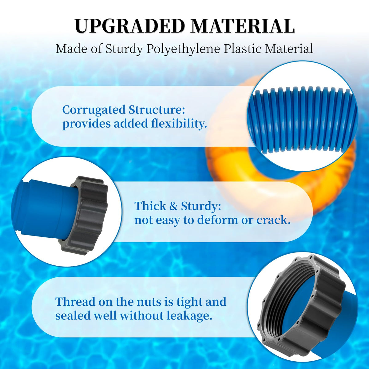 OwnWhim 29060E pump-to-filter link for sand filters and saltwater systems