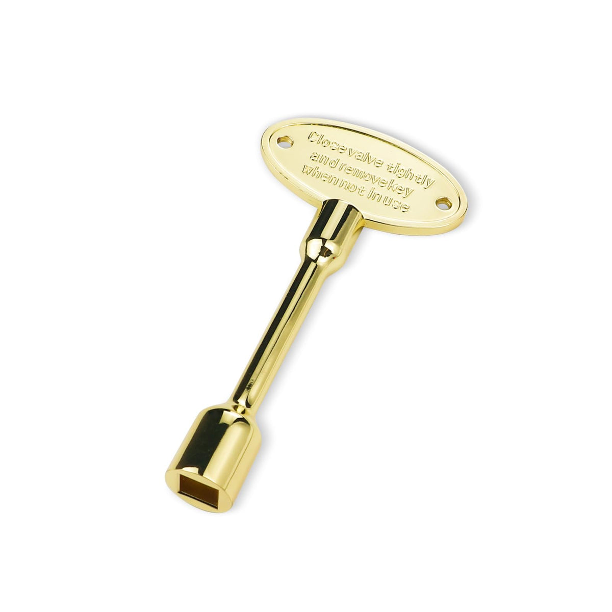OXDFK 3-inch universal gas valve key for easy on/off control on fireplaces and stoves.