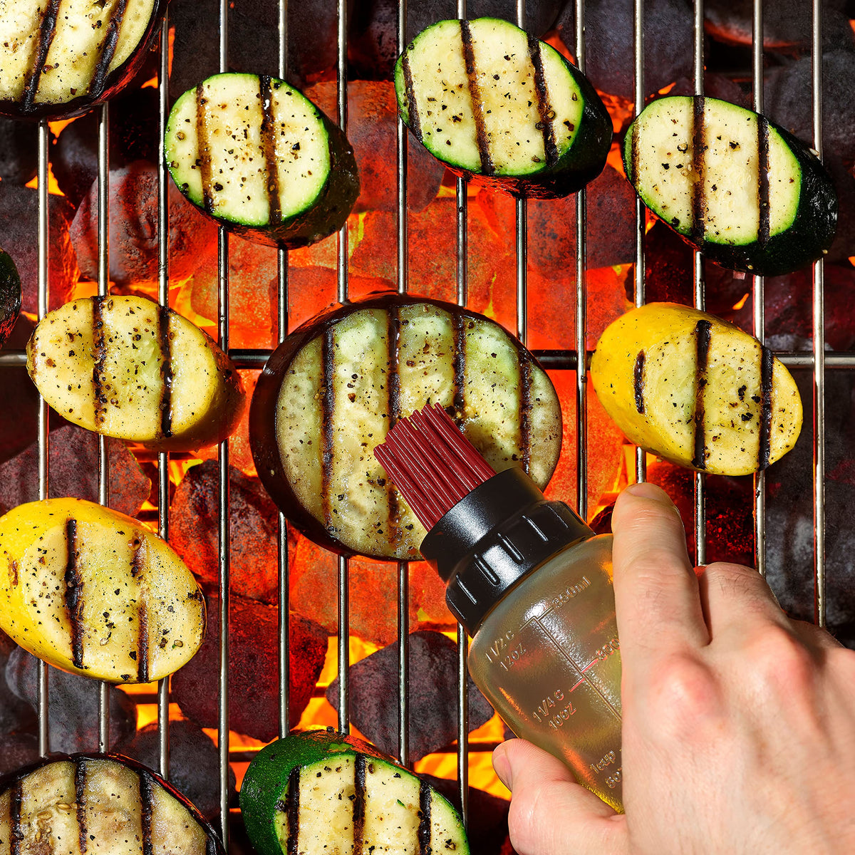 OXO Good Grips basting bottle valve control enables even pours