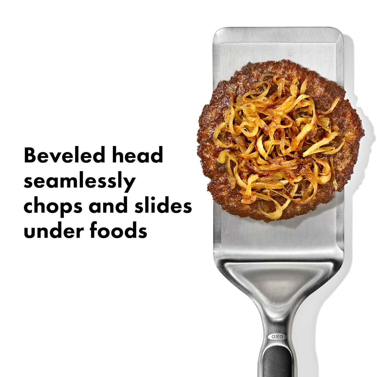 OXO Good Grips large griddle turner with beveled head for easy food lifting