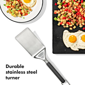 OXO Large griddle turner dishwasher safe for quick cleanup