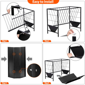 Oxphanor black powder coating protects metal in outdoor conditions