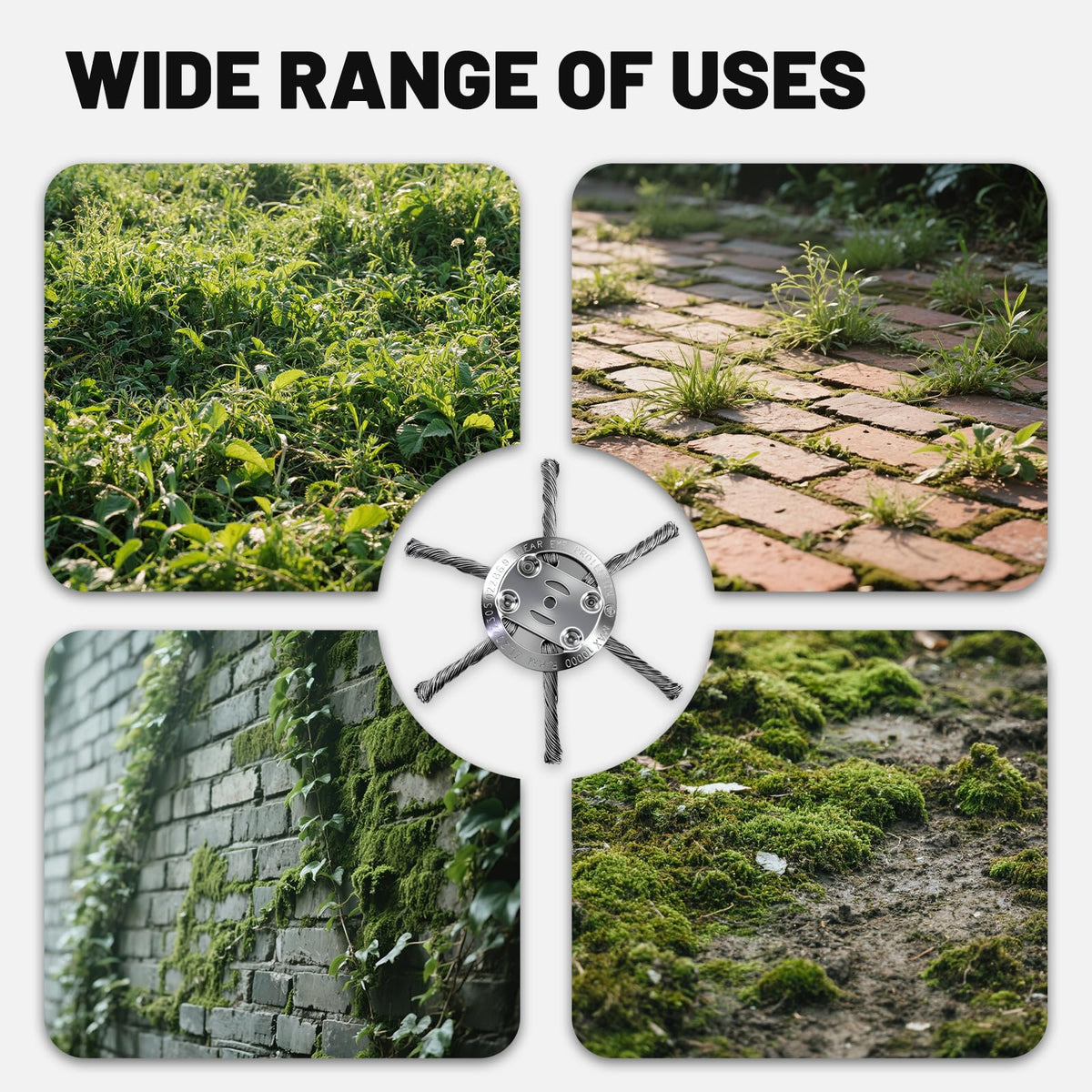 OXT stainless steel wire cutting for precise lawn trimming