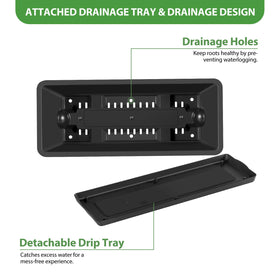 OYEAL adjustable brackets for railing demonstrating versatile fit