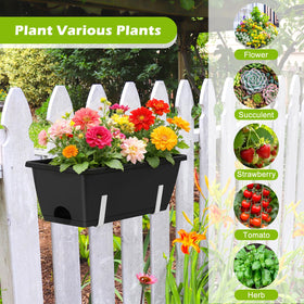 OYEAL detachable bottom tray for easy water management and stability.