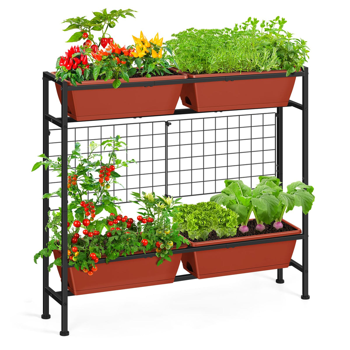 OYEAL outdoor planter suitable for patios, balconies, and small gardens.