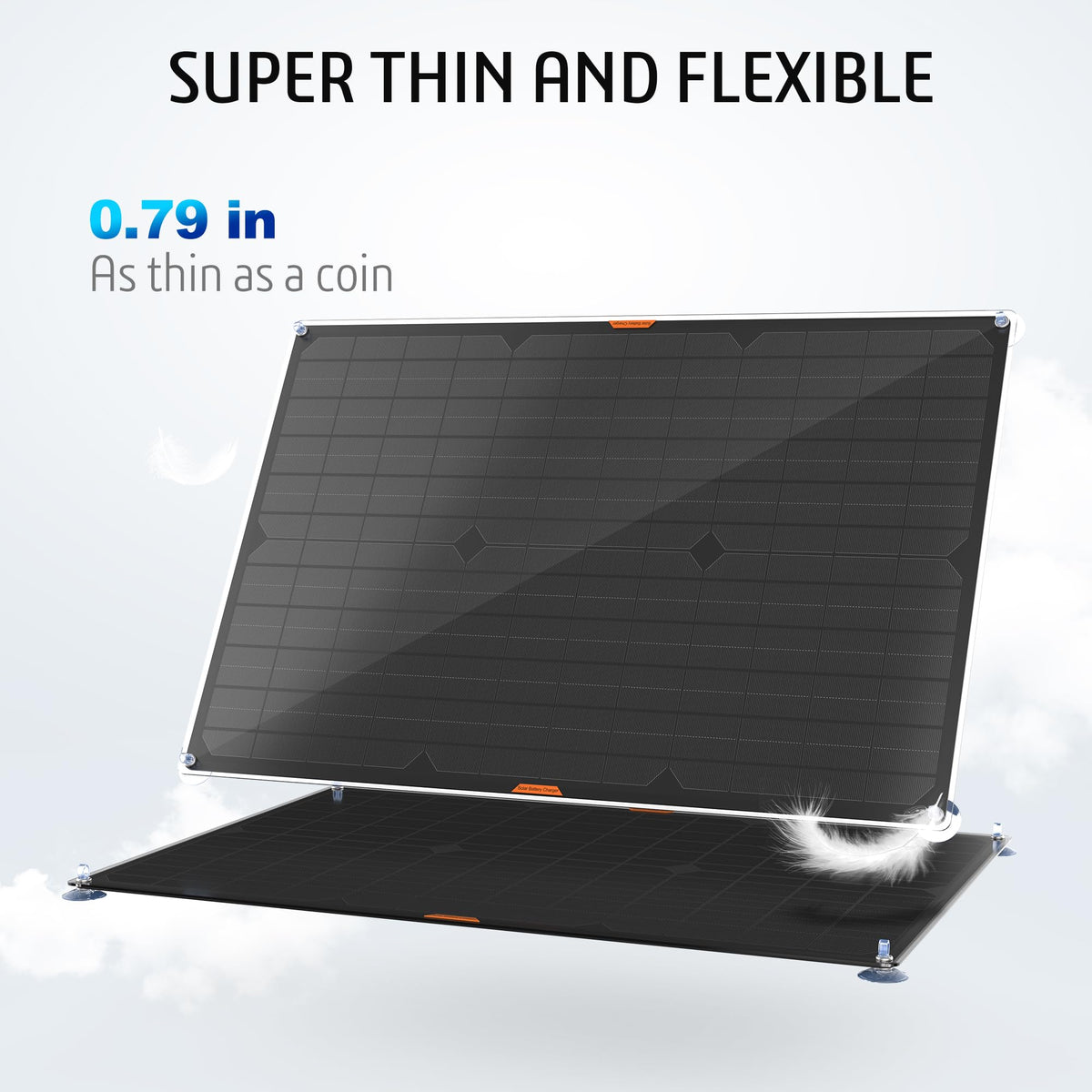OYMSAE waterproof solar panel resists rain and dust for durable outdoor use