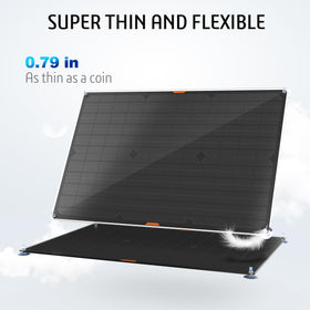 OYMSAE waterproof solar panel resists rain and dust for durable outdoor use