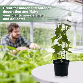 OYOEETD star-metal-green-tie-straps provide secure ties for vibrant growth.
