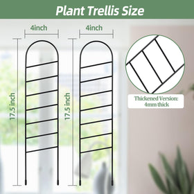 OYOEETD two-pack trellis provides versatile support for multiple pots