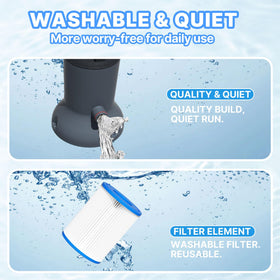OYO WATER above-ground pool installation for quick, tool-free setup.