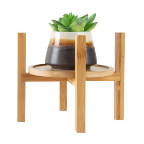 OYSIR bamboo tray at 5.5 inches designed to catch drips