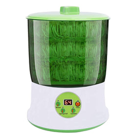 OYSIR Bean Sprouts Machine front view showing three-layer capacity for family-friendly sprouting