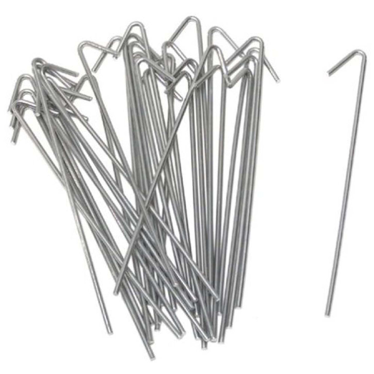 Ozark Fence 6-1-2in aluminum wire ties wrapped around rail and post for quick, secure fencing