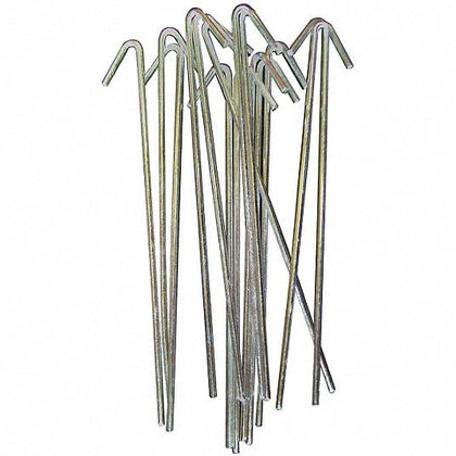 Ozark Fence 9-gauge hooked aluminum wire ties securing a chain link mesh edge for a tight connection