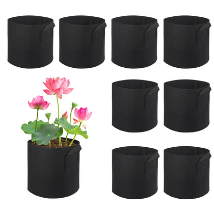 OZIO 8Pack Lily Plant Pot for pond shows breathable fabric supporting healthy aquatic roots