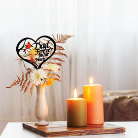 OZIO colorful cemetery plaque brightens a grave site with respectful symbolism.