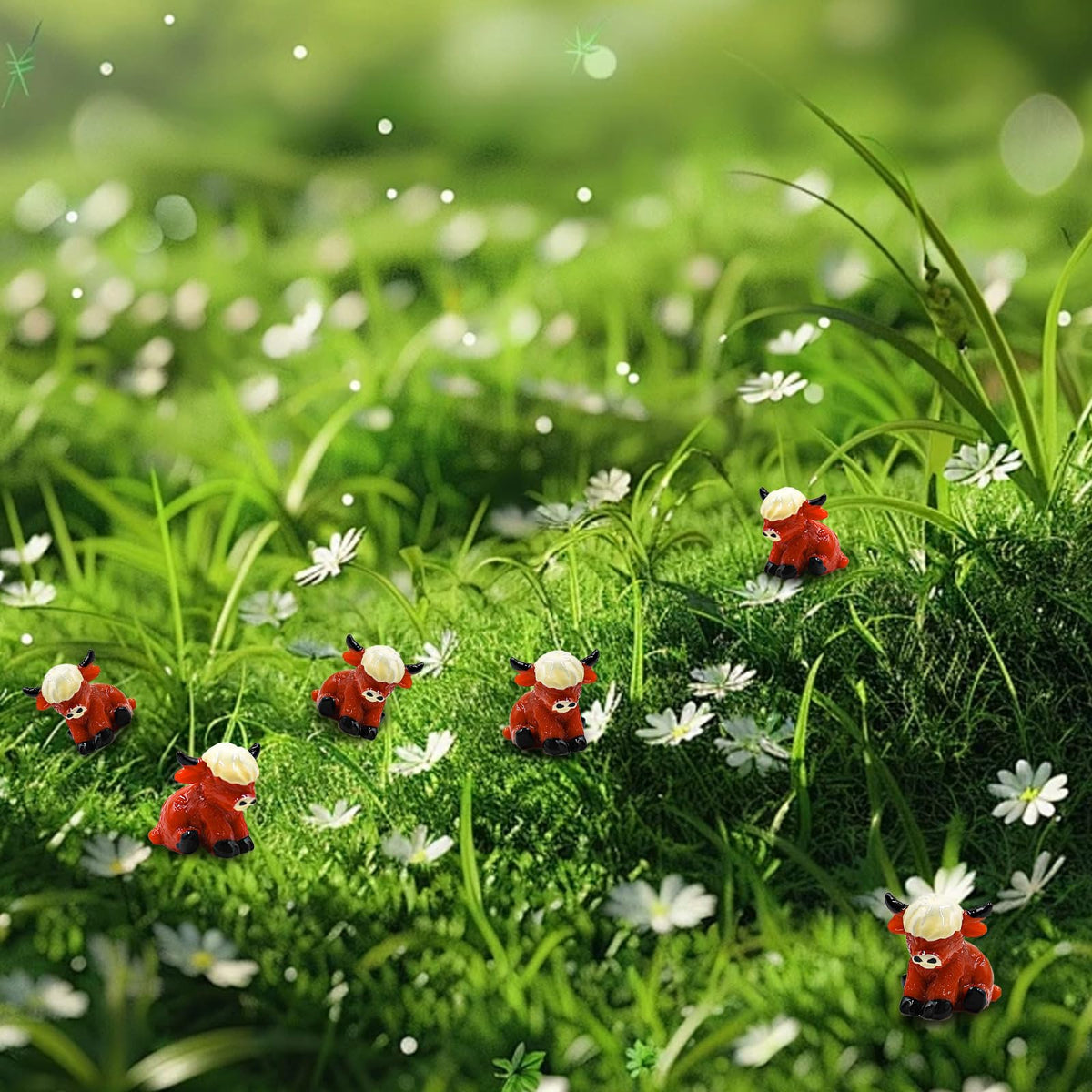 OZLMC Grassland animal pack for micro landscape projects.