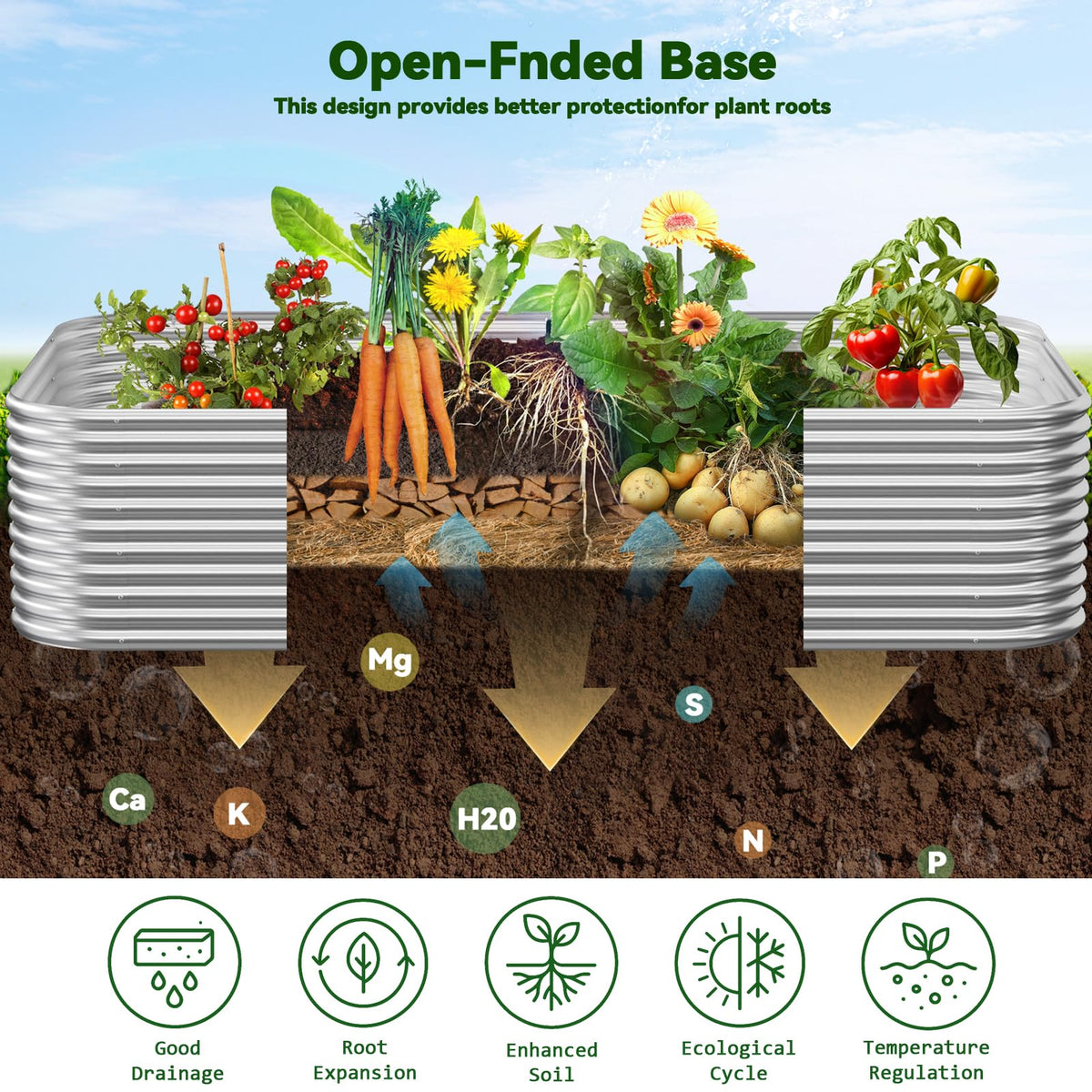 OZMSHF easy assembly with pre-drilled holes speeds setup for gardeners.