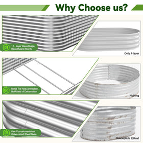 OZMSHF open-bottom drainage design promotes healthier soil moisture and drainage.