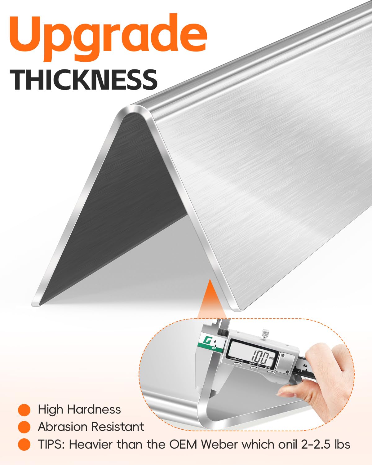 Paayox 7540 flavorizer bar compatible with Weber Genesis 300 Series