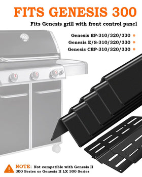 Paayox heat deflector for Weber Genesis improves heat distribution