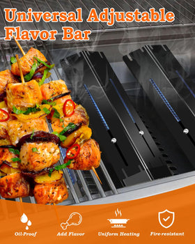 Paayox heat plate Dyna-Glo-fit enhances compatibility across Dyna-Glo grills.