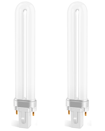 PACETAP 2-pack 9W bulbs for Dynatrap DT3009 boost attraction and easy replacement.
