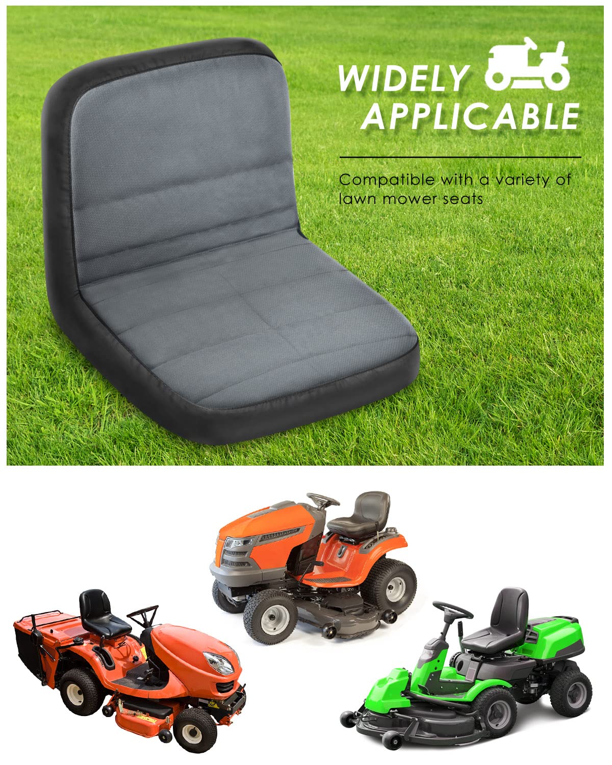 PACETAP compatibility chart shows universal fit across John Deere, Craftsman, Kubota