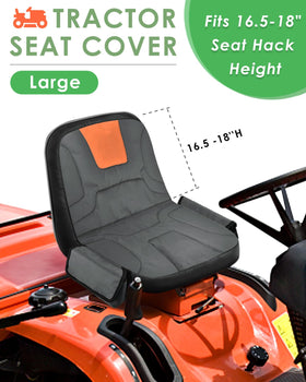 PACETAP heavy duty 600D Oxford seat cover resists wear and weather.