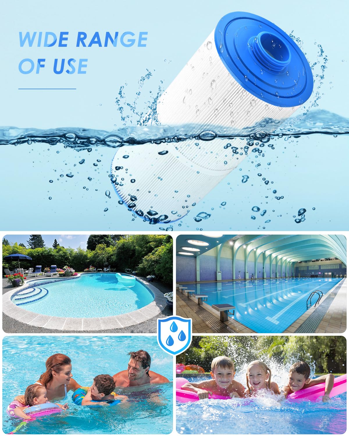 PACETAP filter is easy to rinse and reuse for savings