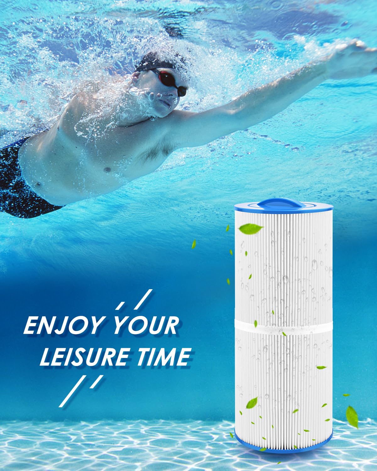 PACETAP spa filter offers long service life of over 12 months