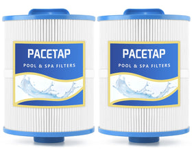 PACETAP spa filter PAS50SV-F2M 2-pack cartridge ready for clean water