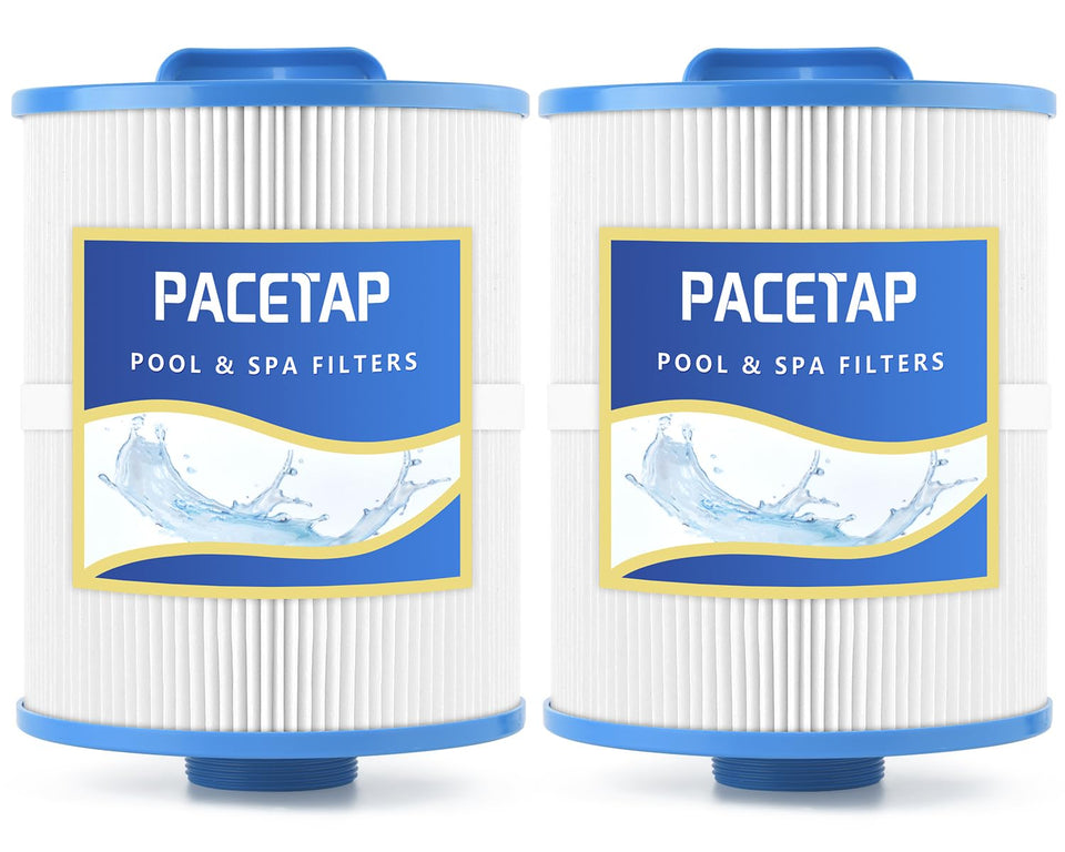 PACETAP spa filter PAS50SV-F2M 2-pack cartridge ready for clean water
