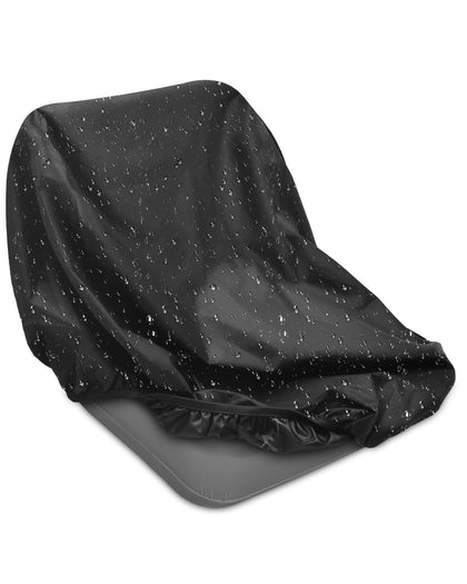 PACETAP waterproof lawn mower seat cover protects your seat from rain and mud.