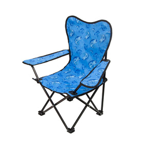 Pacific Play Tents Bass Fish Play Chair front view, ideal for outdoor play and camping