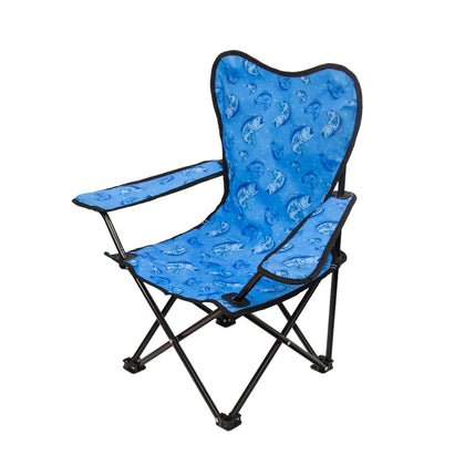 Pacific Play Tents Bass Fish Play Chair front view, ideal for outdoor play and camping