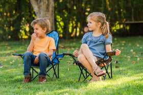 Pacific Play Tents Bass Fish Play Chair steel frame ensures durable, rugged play for kids