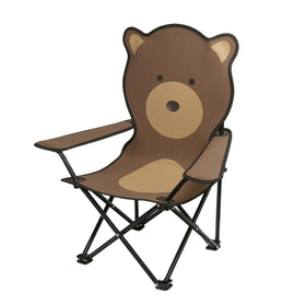 Pacific Play Tents Bernie the Bear Play Chair front view offers portable outdoor seating.