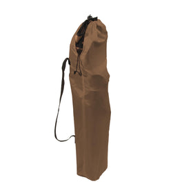 Side view shows sturdy steel frame and safe locking mechanism for worry-free play.