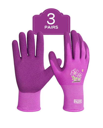 PACIFIC PPE gardening gloves for women demonstrating dexterity in tasks
