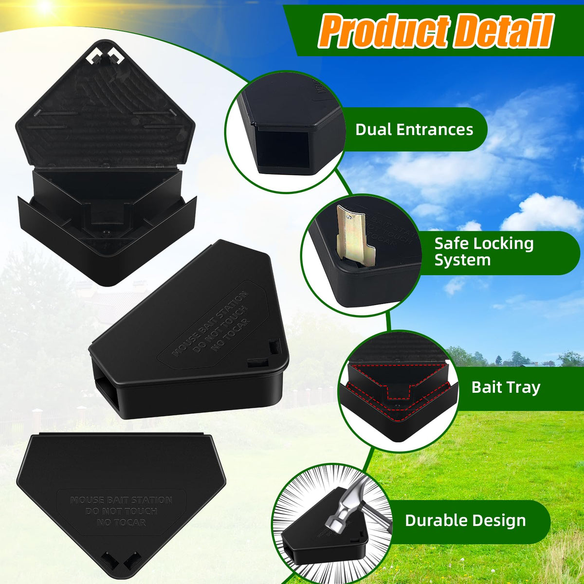 Paddsun durable ABS plastic stations with stainless keys resist wear for repeated use.