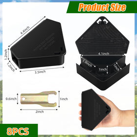 Paddsun locking design with keys keeps contents secure and disturbances at bay.
