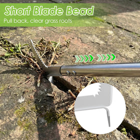 PadPure stainless steel handle offers a secure non-slip grip in wet conditions