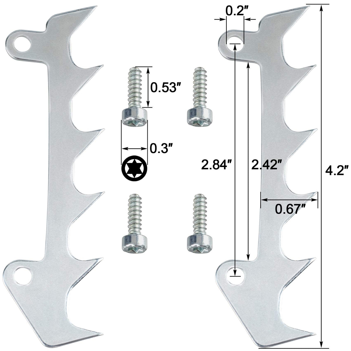PAGOW bumper spike for STIHL MS180 durable replacement part.